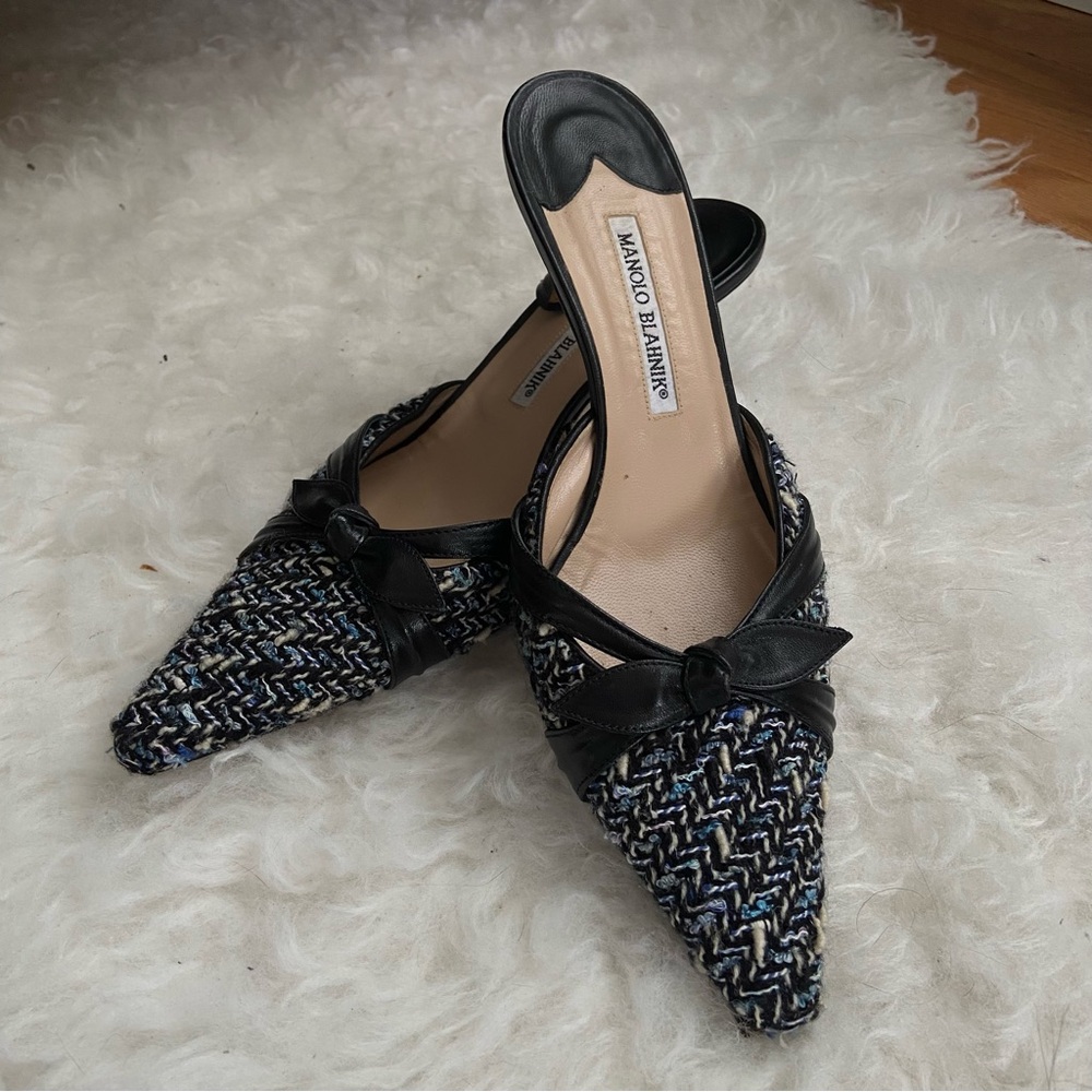 Manolo Blahnik vintage mules